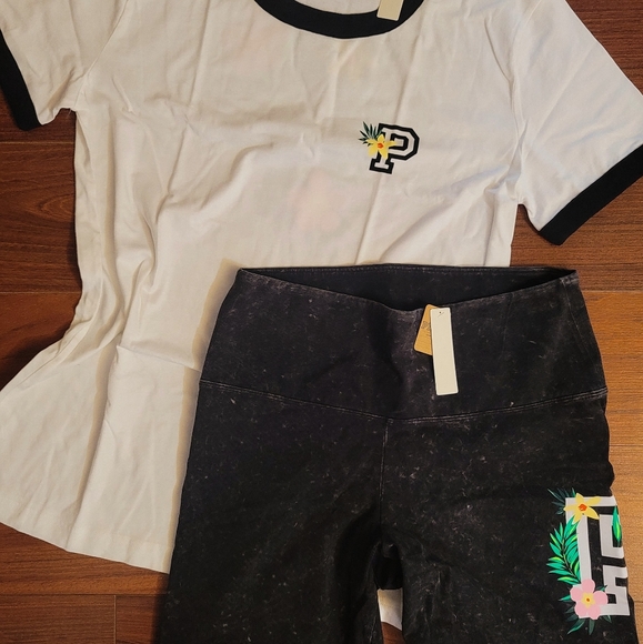 VS PINK nwt floral set - Picture 2 of 4